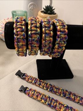 Paracord Bracelet, Multicolored